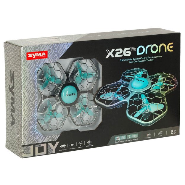 Dron RC Syma X26PRO 2.4GHz Wi-Fi czarny