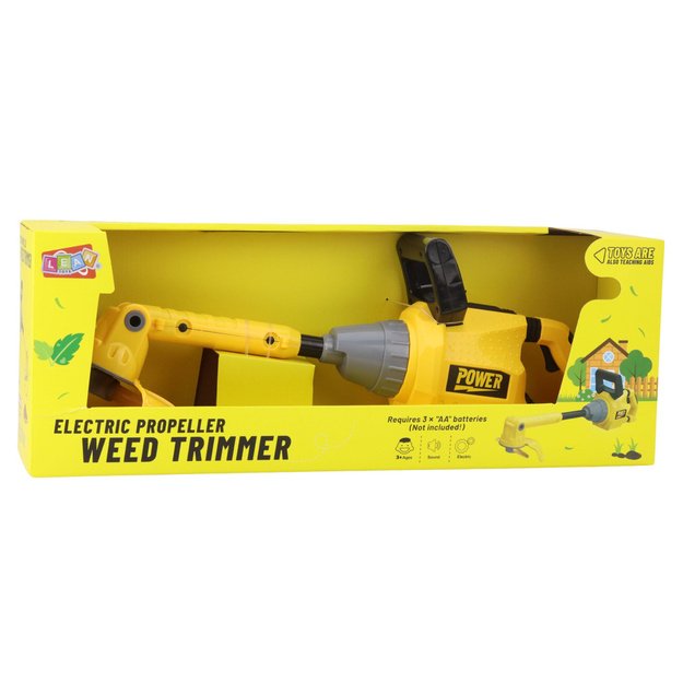 Children s Garden Lawn Mower Trimmer Rubber Blade Lights Sounds