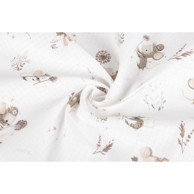 TETRA DIAPER 70X80 5-PACK MOUSE BEIGE