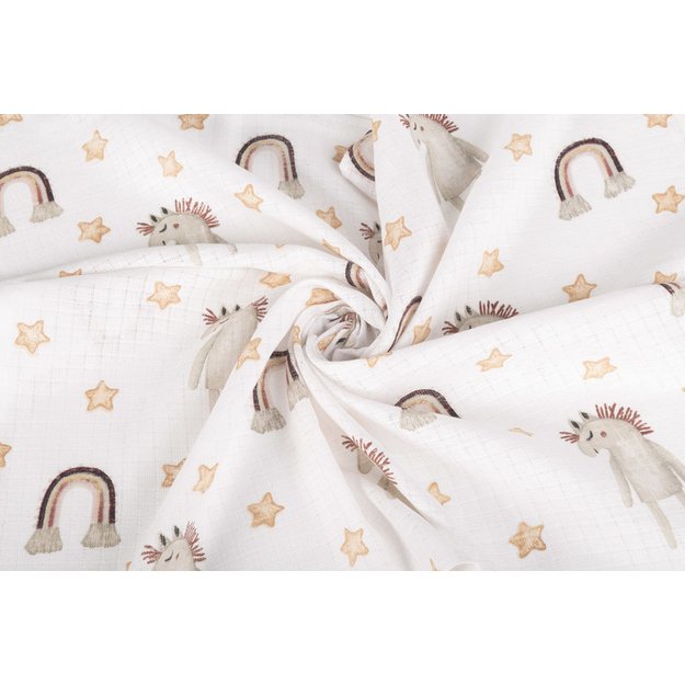 TETRA DIAPER 70X80 5-PACK MOUSE BEIGE