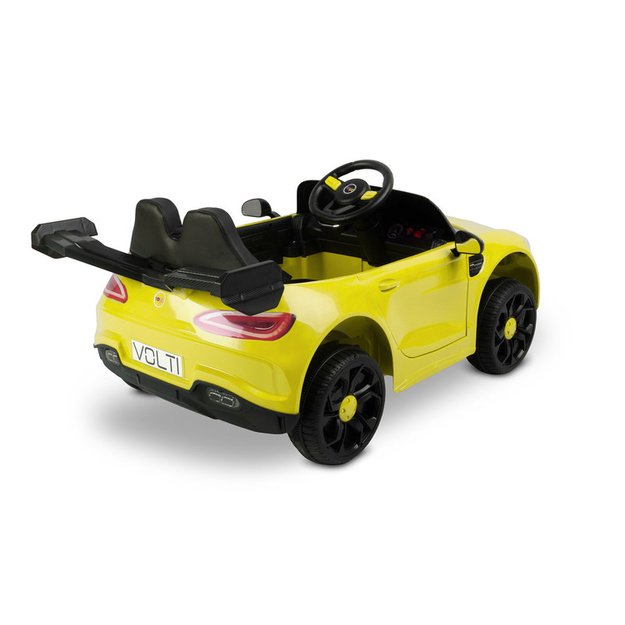 VOLTI elektrinis automobilis, geltonas