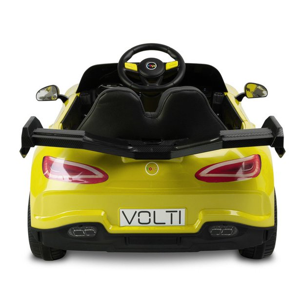 VOLTI elektrinis automobilis, geltonas
