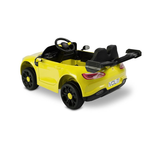 VOLTI elektrinis automobilis, geltonas