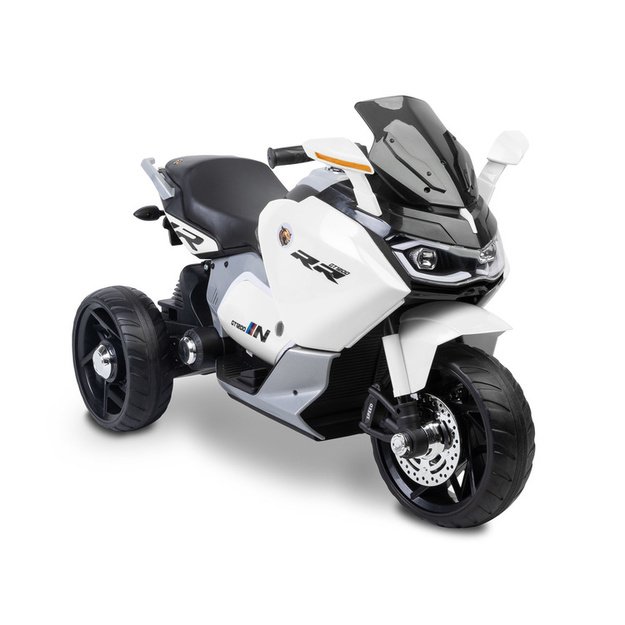 Vaikiškas elektrinis automobilis „Nitro“, baltas