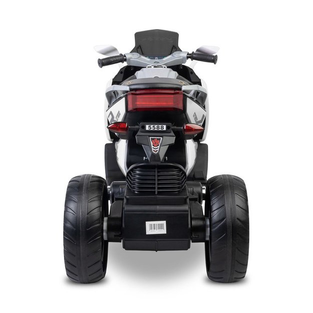Vaikiškas elektrinis automobilis „Nitro“, baltas