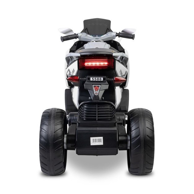 Vaikiškas elektrinis automobilis „Nitro“, baltas
