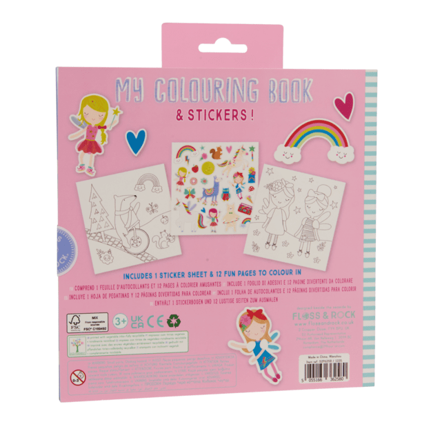 Scribble Sniffs My Colouring Book, Rainbow Fairy