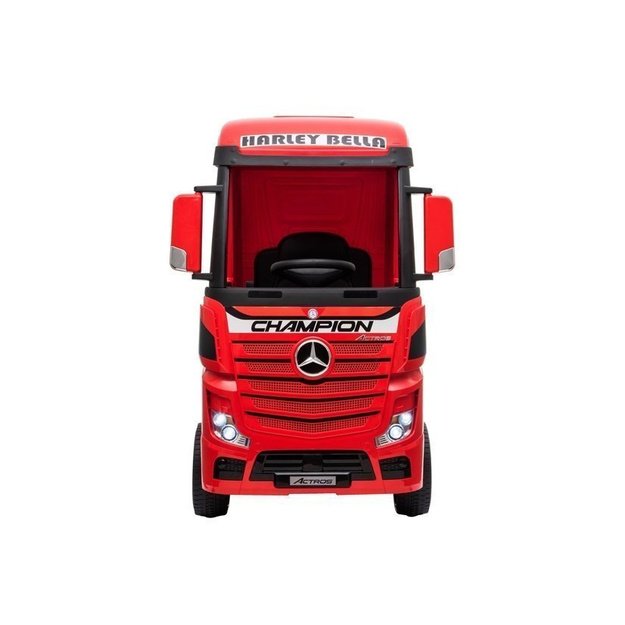 Electric Ride-On Car Mercedes Actros Red 1