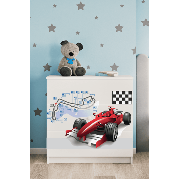 Chest of drawers babydreams white formula