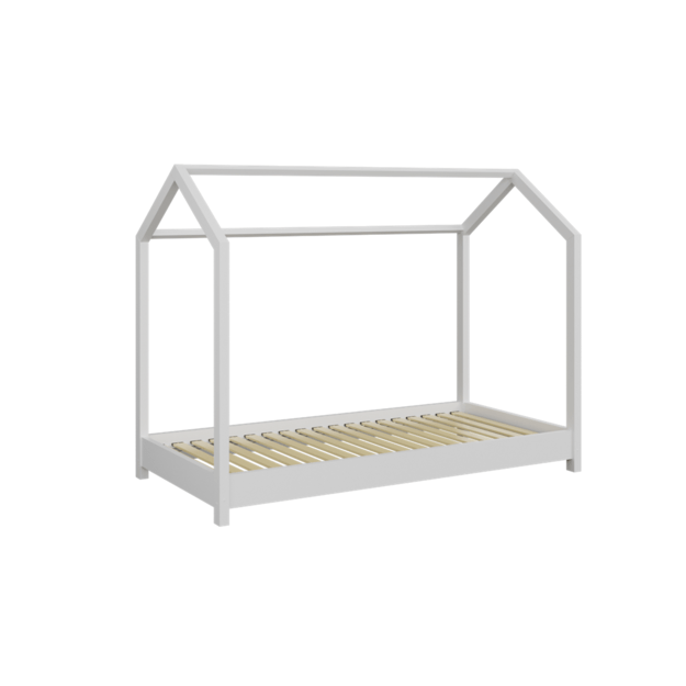 Lova bella balta be stalčiaus, be čiužinio 200/90