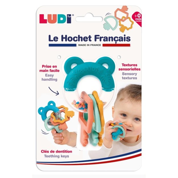 LUDI prancūzi&scaron;kas bar&scaron;kutis-kramtukas Raktai