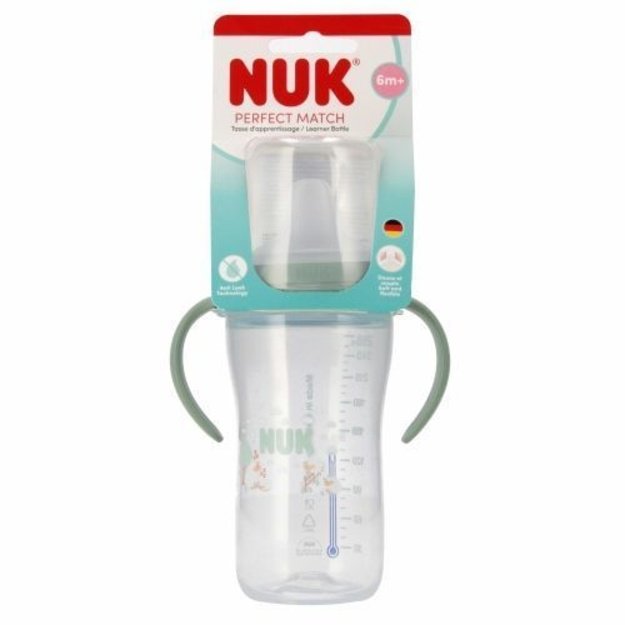 NUK „Perfect Match“ mokomasis buteliukas, 260 ml, „Avytė“