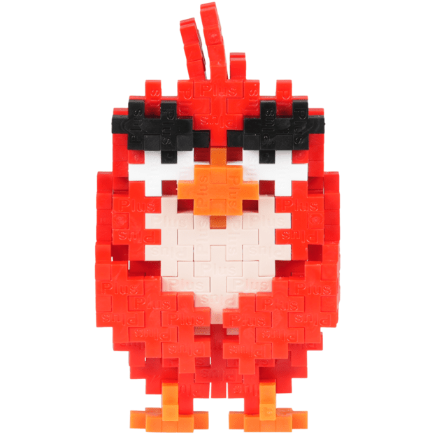 Plus Plus konstruktorius Angry Birds Raudonukas, 110 det.