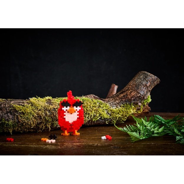 Plus Plus konstruktorius Angry Birds Raudonukas, 110 det.
