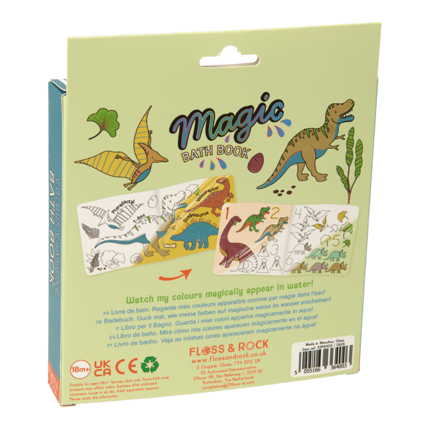 Magic Water Bath Book, Dinosaurs