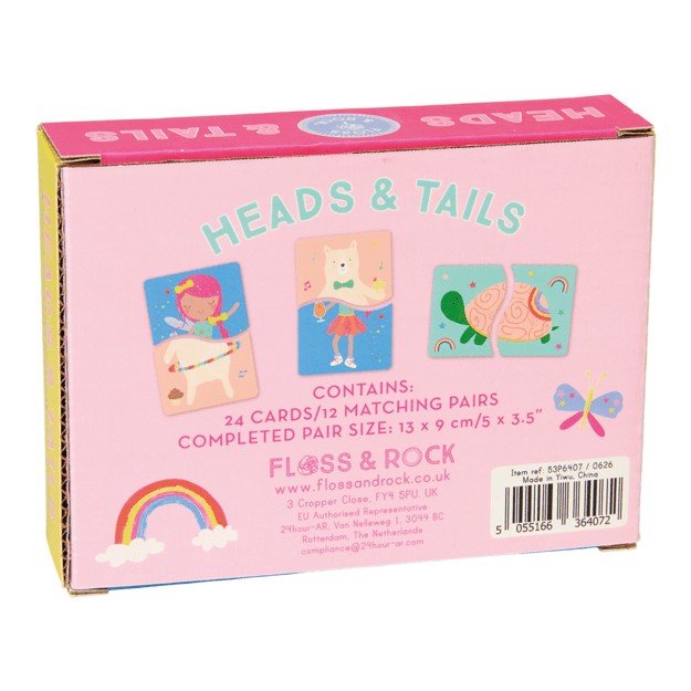Educational game Heads & Tails, Rainbow Fairy