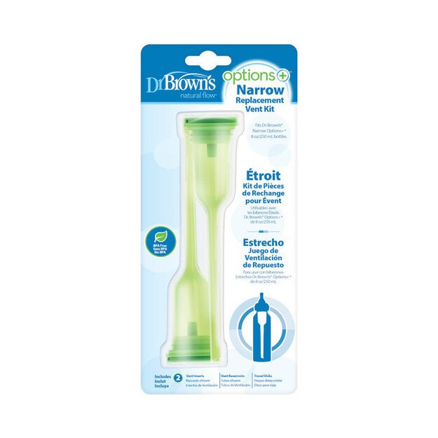 SR203 8 oz/250 ml Narrow Options+ Bottle Replacement Kit (2 Inserts & 2 Reservoirs)