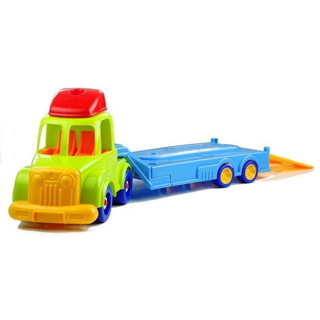 Transporto priemonių rinkinys Policijos gaisrinis automobilis Auto transporto priekaba Atsukamas 2