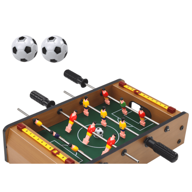 Mini medinis stalo futbolas 36 cm x 21,5 cm x 9 cm 3