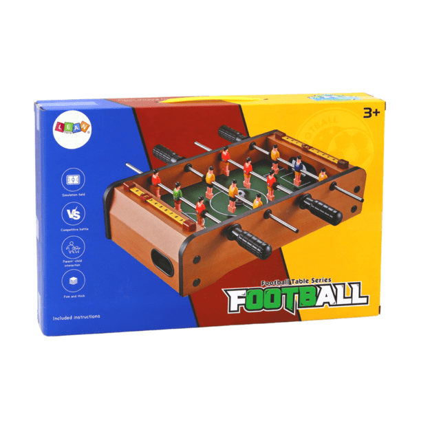 Mini medinis stalo futbolas 36 cm x 21,5 cm x 9 cm 4