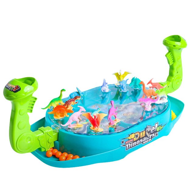 Arcade Game Ballsaurs Knocking Down Dinosaurs Shooting 1