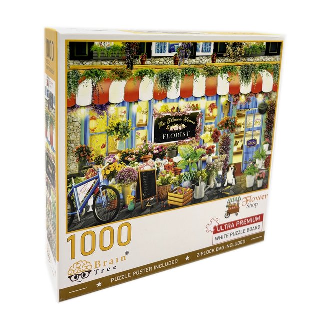 Brain Tree dėlionė, Gėlių parduotuvė, 1000 det.