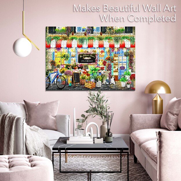 Brain Tree dėlionė, Gėlių parduotuvė, 1000 det. 2