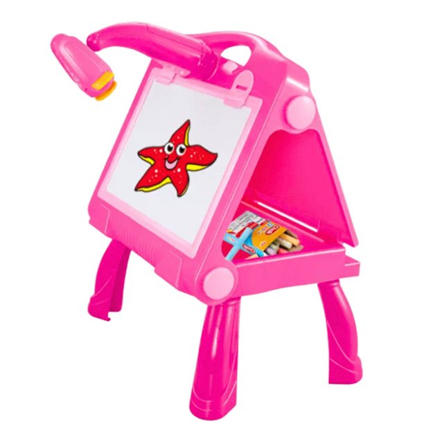 Standing Blackboard Projector - Chalk & Marker 1