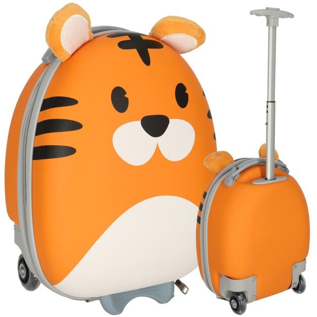 Children's suitcase - travel, Tiger
