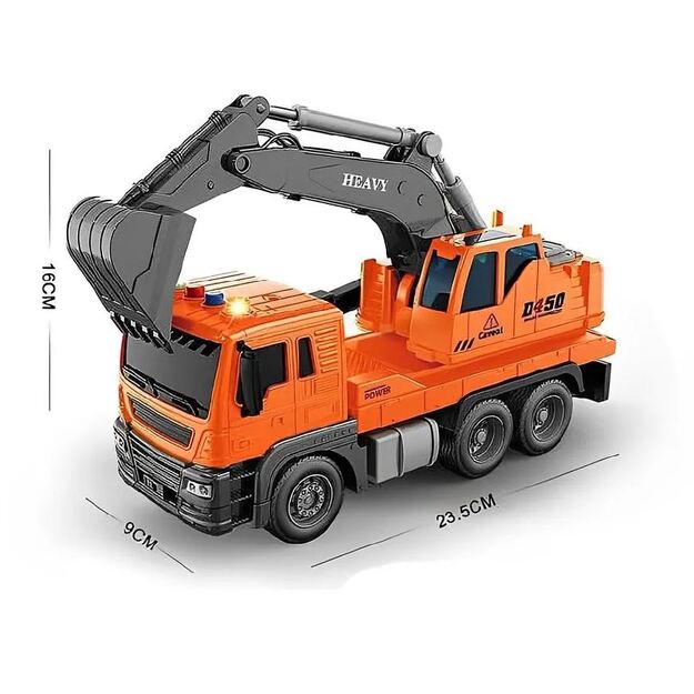 Excavator truck (with light and sound effects)