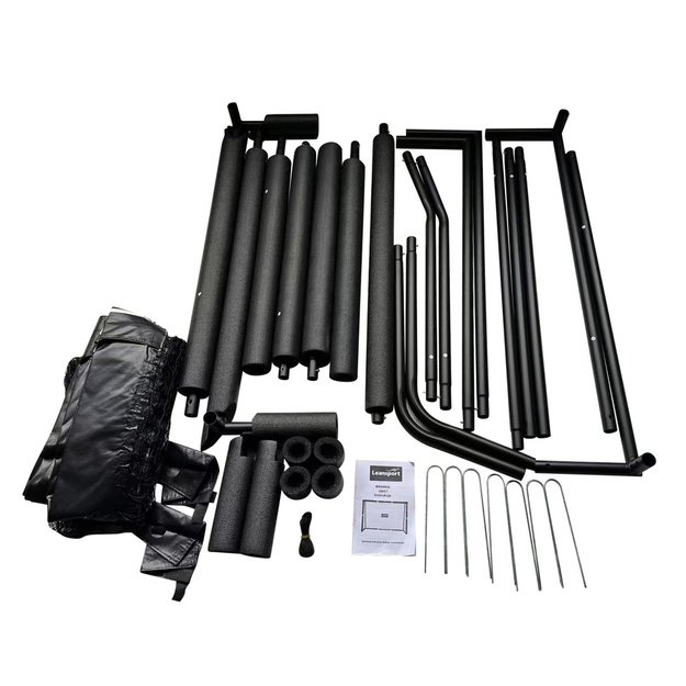 Portable Football Goal for Children Metal 180x120x60cm 3