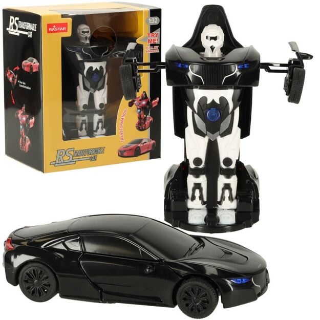 Transformer car - robot (black)