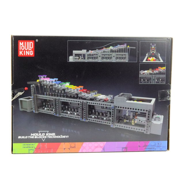 Construction Blocks Ball Track with Electric Motor 1038 pcs. 2