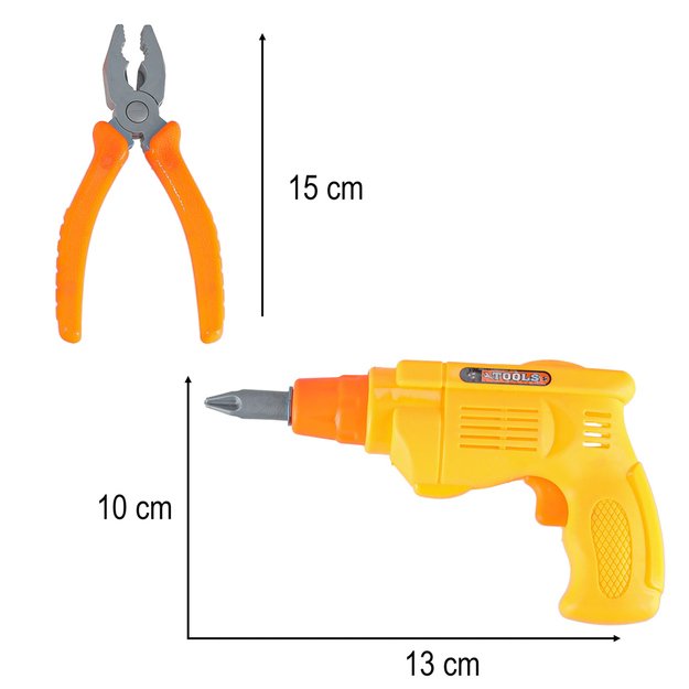 Įrankiai vaikams dirbtuvės su įrankiais 48el. 25