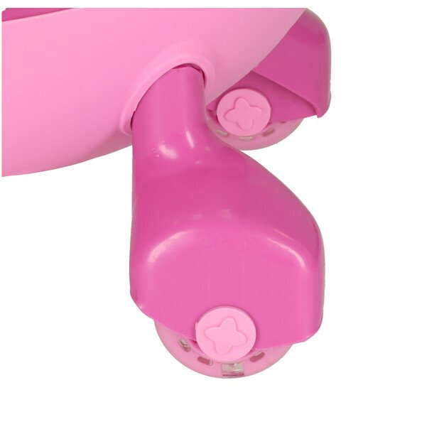 Gravitacijos kalneliai šviečiantys LED ratai rožinės spalvos 10