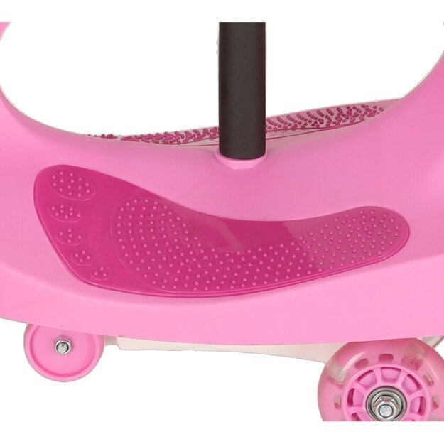 Gravitacijos kalneliai šviečiantys LED ratai rožinės spalvos 8