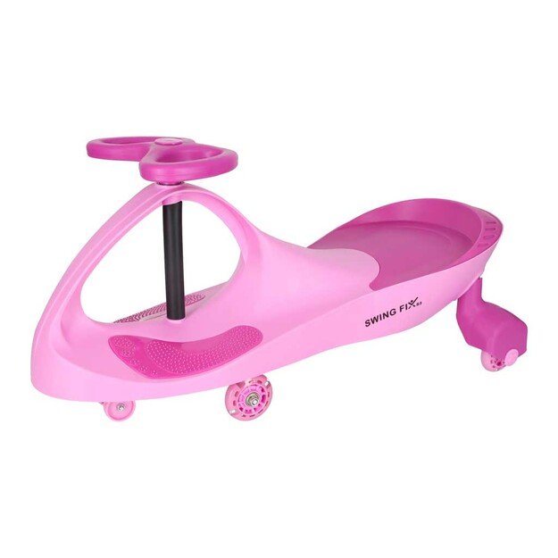 Gravitacijos kalneliai šviečiantys LED ratai rožinės spalvos 15