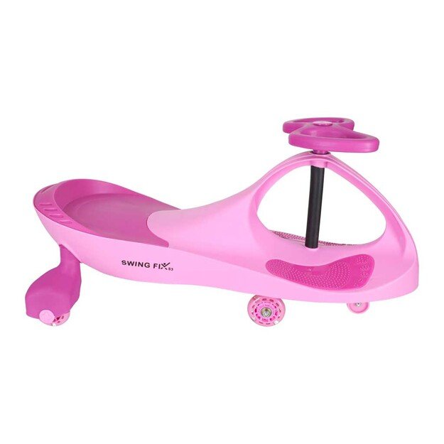 Gravitacijos kalneliai šviečiantys LED ratai rožinės spalvos 13