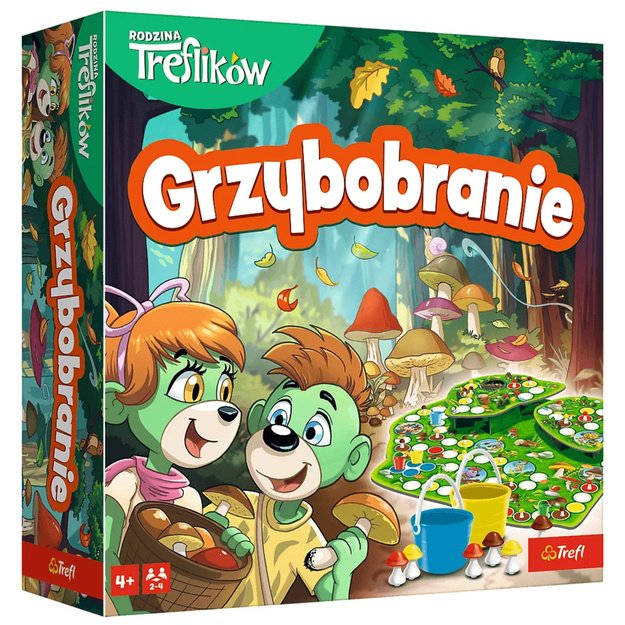 GAME - Mushroom Picking Treflik Family Trefl 02819