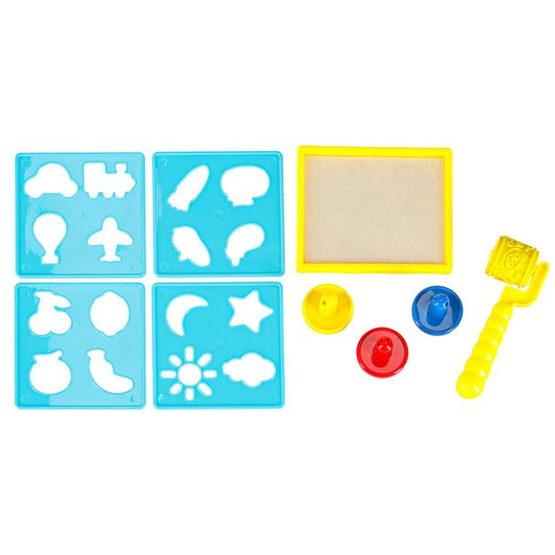 Vandens kilimėlis tapybai vandens piešimo žymekliai trafaretai trafaretai volelis 80 cm apvalus vandens pasaulis 6