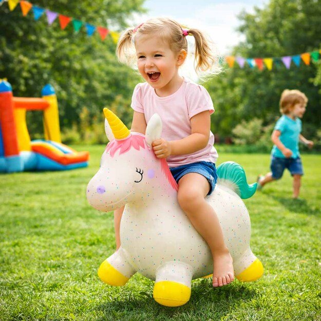 Vaiki&scaron;kas &scaron;okliukas su pompa guminis vienaragis 1