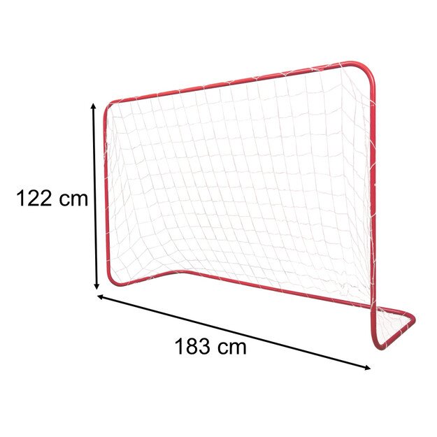Vaikų treniruočių futbolo vartai 183 x 122 x 61 cm 6