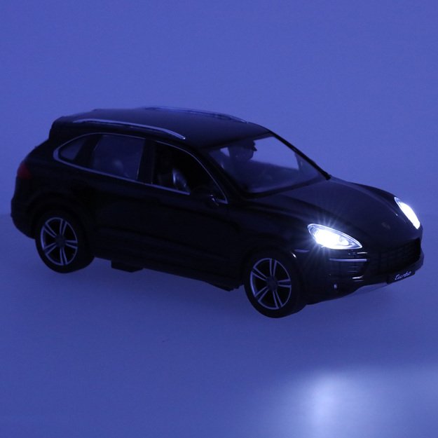 Rastar 42900 Porsche Cayenne Turbo 1:14 nuotolinio valdymo automobilis juodas 6