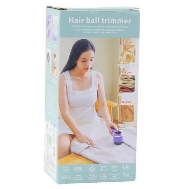 Electric Fabric Shaver 3 Speed Modes White 3