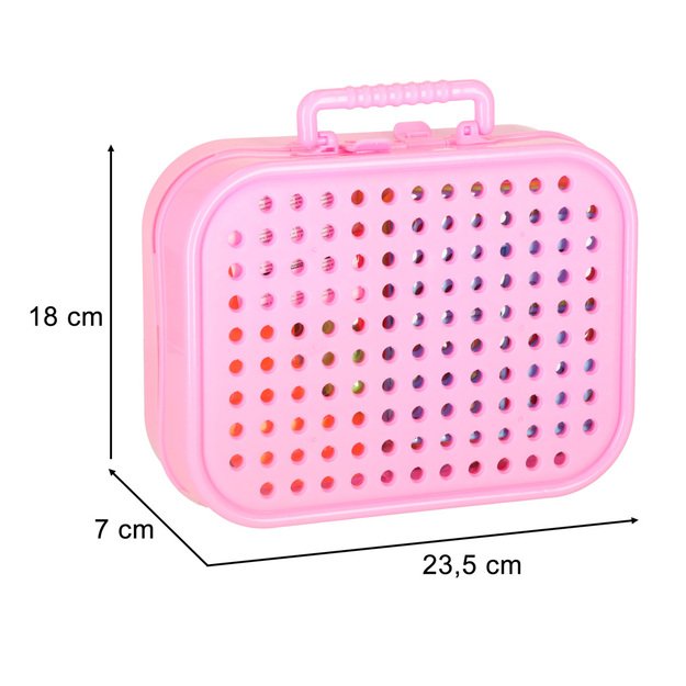 Statybinės kaladėlės dėkle + vienaragio atsuktuvas 19