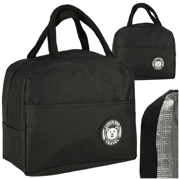 Thermal food bag (black)