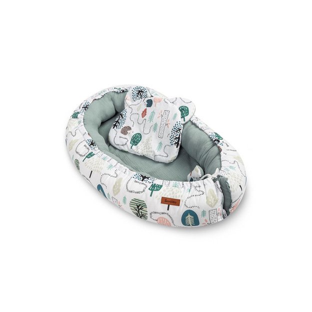 KŪDIKIŲ LIZDAS MUSLINO BALERINOS ROŽINĖS SPALVOS 7