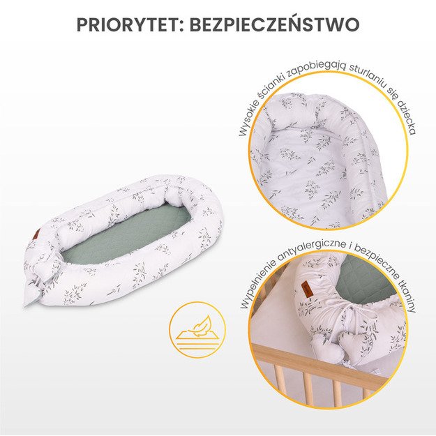 KŪDIKIŲ LIZDAS MUSLINO BALERINOS ROŽINĖS SPALVOS 2