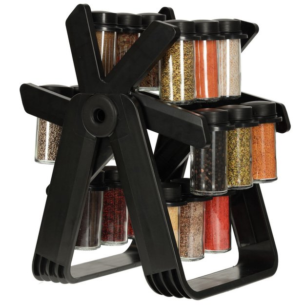 Spice jar rack 18 parts