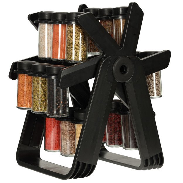 Spice jar rack 18 parts